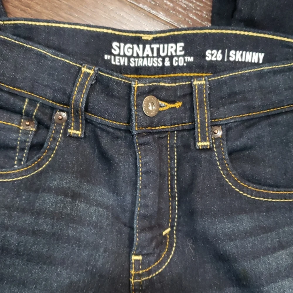 Signature by Levi Strauss & co Skinny Jeans s26 Blue